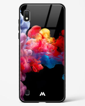 Darker than Night Ink Burst Glass Case Phone Cover (Samsung)