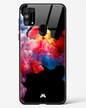 Darker than Night Ink Burst Glass Case Phone Cover (Samsung)