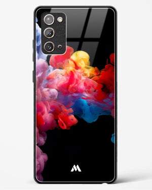 Darker than Night Ink Burst Glass Case Phone Cover (Samsung)