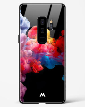 Darker than Night Ink Burst Glass Case Phone Cover (Samsung)