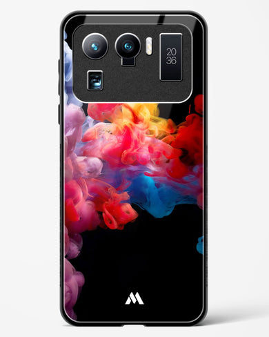 Darker than Night Ink Burst Glass Case Phone Cover (Xiaomi)