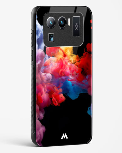 Darker than Night Ink Burst Glass Case Phone Cover (Xiaomi)