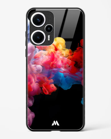 Darker than Night Ink Burst Glass Case Phone Cover (Xiaomi)