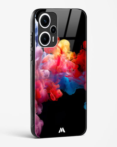 Darker than Night Ink Burst Glass Case Phone Cover (Xiaomi)