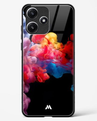 Darker than Night Ink Burst Glass Case Phone Cover (Xiaomi)