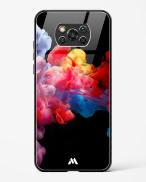 Darker than Night Ink Burst Glass Case Phone Cover (Xiaomi)