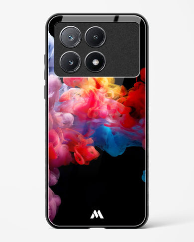 Darker than Night Ink Burst Glass Case Phone Cover (Xiaomi)