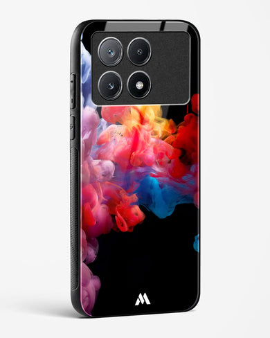 Darker than Night Ink Burst Glass Case Phone Cover (Xiaomi)