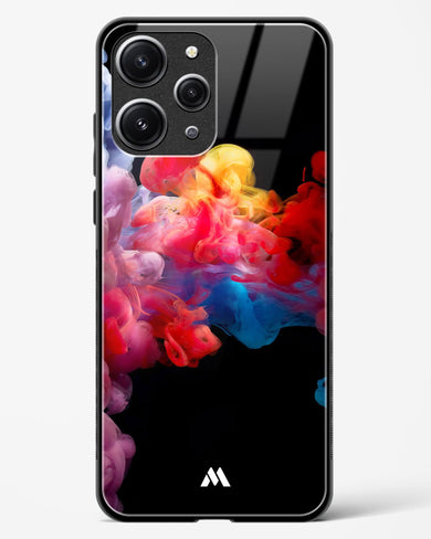 Darker than Night Ink Burst Glass Case Phone Cover (Xiaomi)