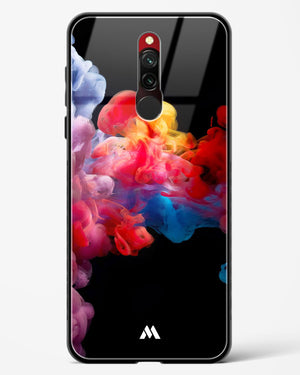 Darker than Night Ink Burst Glass Case Phone Cover-(Xiaomi)