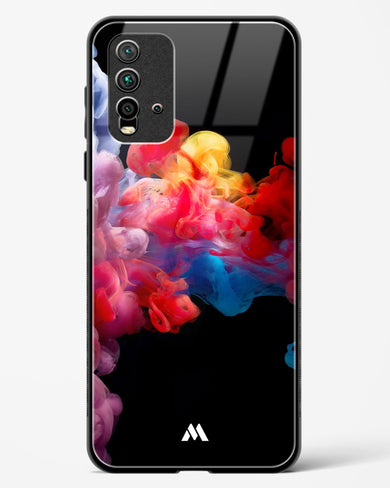 Darker than Night Ink Burst Glass Case Phone Cover-(Xiaomi)