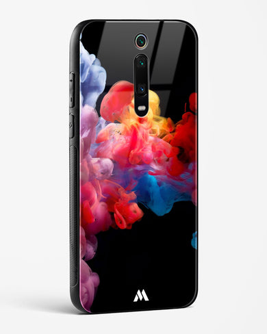 Darker than Night Ink Burst Glass Case Phone Cover (Xiaomi)