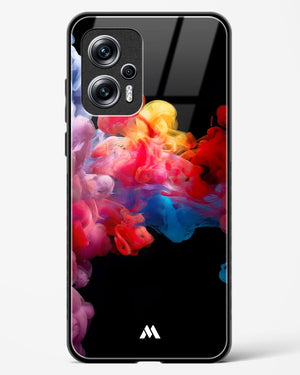 Darker than Night Ink Burst Glass Case Phone Cover (Xiaomi)