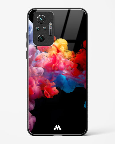 Darker than Night Ink Burst Glass Case Phone Cover (Xiaomi)