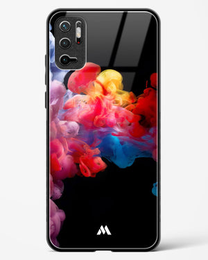 Darker than Night Ink Burst Glass Case Phone Cover-(Xiaomi)