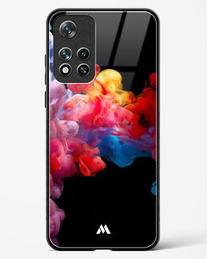 Darker than Night Ink Burst Glass Case Phone Cover (Xiaomi)