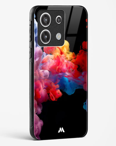 Darker than Night Ink Burst Glass Case Phone Cover (Xiaomi)