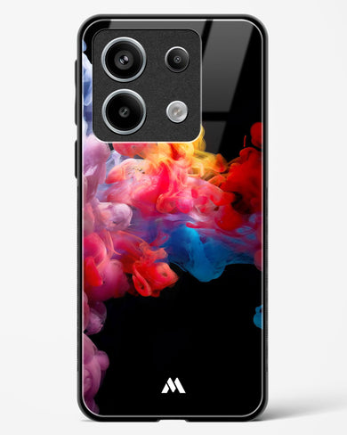 Darker than Night Ink Burst Glass Case Phone Cover (Xiaomi)