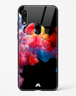 Darker than Night Ink Burst Glass Case Phone Cover-(Xiaomi)