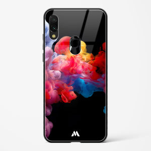 Darker than Night Ink Burst Glass Case Phone Cover-(Xiaomi)