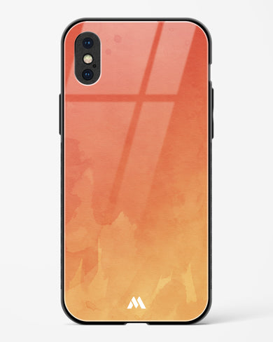 Summer Solstice in Watercolours Glass Case Phone Cover (Apple)