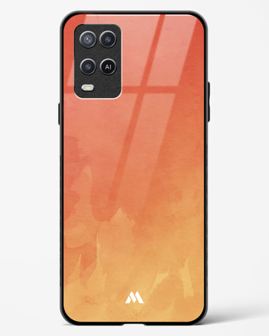 Summer Solstice in Watercolours Glass Case Phone Cover (Oppo)