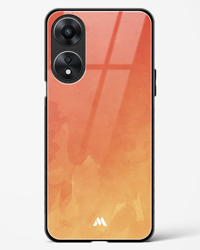 Summer Solstice in Watercolours Glass Case Phone Cover (Oppo)