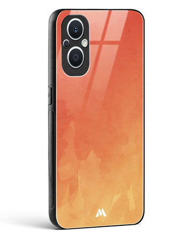 Summer Solstice in Watercolours Glass Case Phone Cover (Oppo)