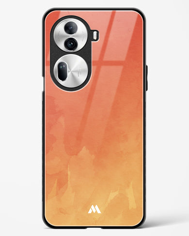 Summer Solstice in Watercolours Glass Case Phone Cover (Oppo)