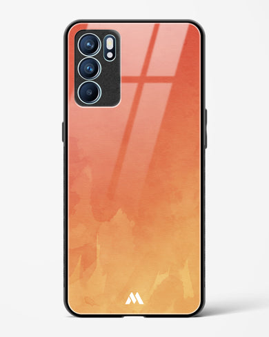 Summer Solstice in Watercolours Glass Case Phone Cover (Oppo)