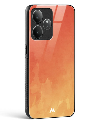 Summer Solstice in Watercolours Glass Case Phone Cover (Realme)
