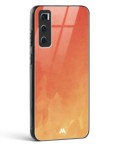 Summer Solstice in Watercolours Glass Case Phone Cover (Vivo)