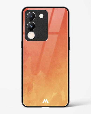 Summer Solstice in Watercolours Glass Case Phone Cover (Vivo)