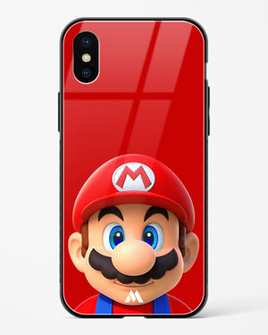 Mario Bros Glass Case Phone Cover-(Apple)