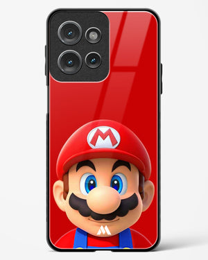 Mario Bros Glass Case Phone Cover (Motorola)