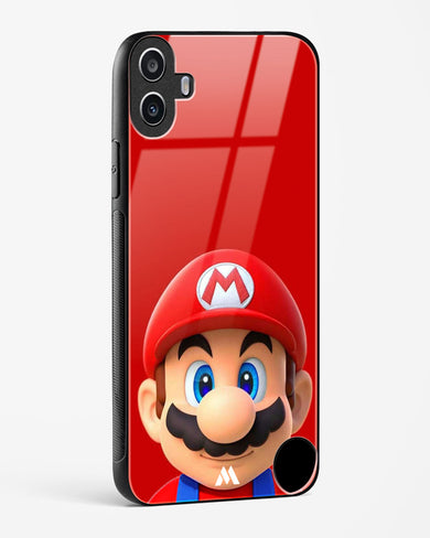 Mario Bros Glass Case Phone Cover (Nothing)