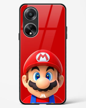 Mario Bros Glass Case Phone Cover (Oppo)