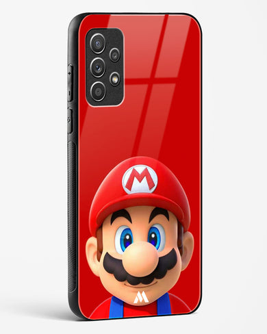 Mario Bros Glass Case Phone Cover-(Samsung)