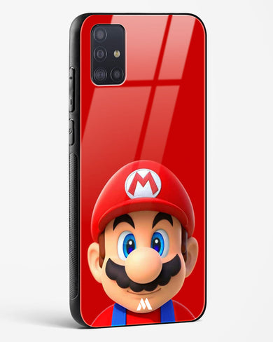 Mario Bros Glass Case Phone Cover-(Samsung)