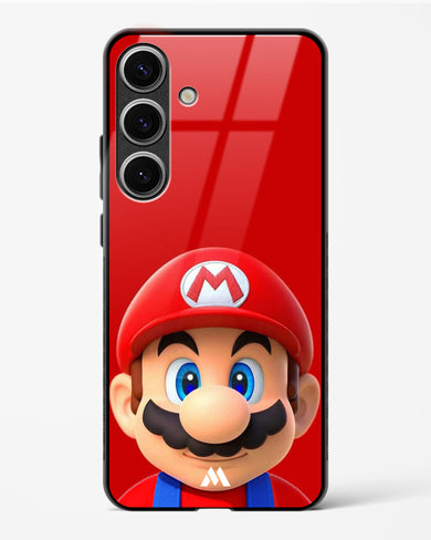 Mario Bros Glass Case Phone Cover-(Samsung)