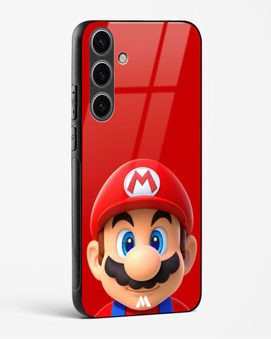 Mario Bros Glass Case Phone Cover-(Samsung)