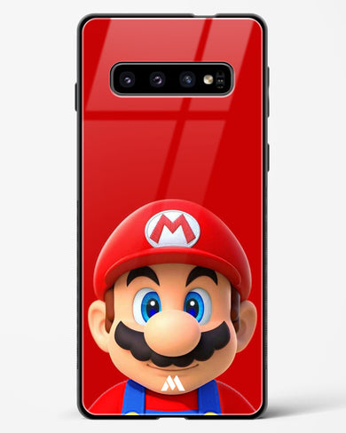 Mario Bros Glass Case Phone Cover-(Samsung)