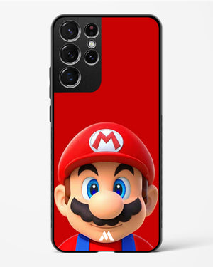 Mario Bros Glass Case Phone Cover-(Samsung)