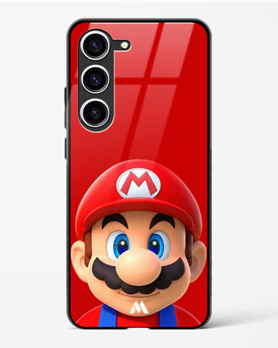 Mario Bros Glass Case Phone Cover-(Samsung)