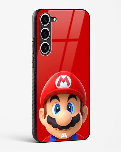 Mario Bros Glass Case Phone Cover-(Samsung)