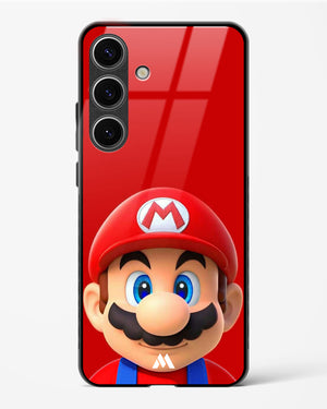 Mario Bros Glass Case Phone Cover-(Samsung)