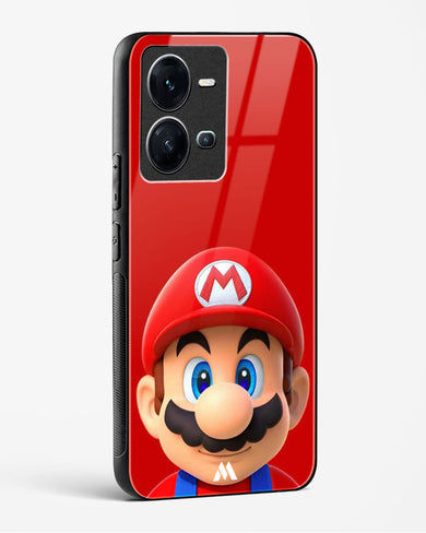 Mario Bros Glass Case Phone Cover-(Vivo)