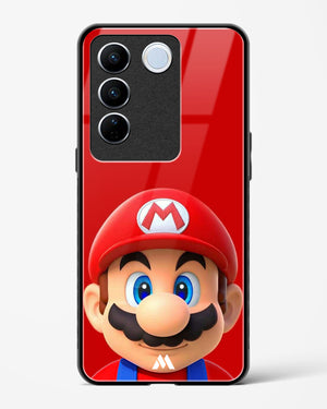 Mario Bros Glass Case Phone Cover-(Vivo)