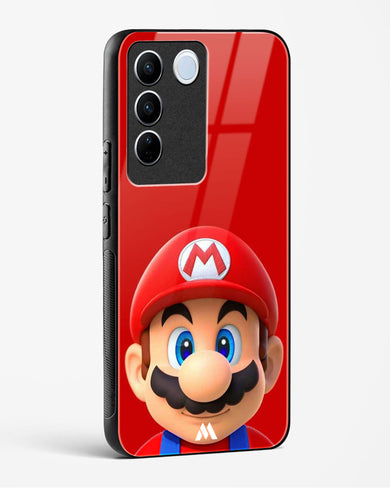 Mario Bros Glass Case Phone Cover-(Vivo)