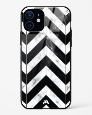 Warrior Stripe Marble Glass Case Phone Cover (Apple)